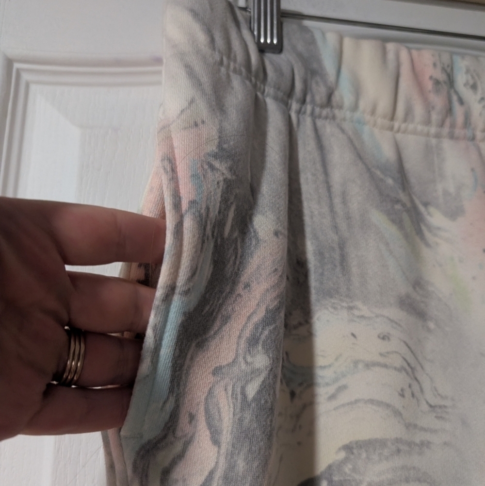 NWT Rails | Simo Sweatpant In Ivory Pastel Marble - Picture 11 of 15